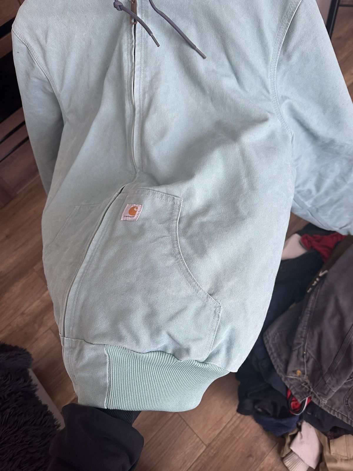 Carhartt Carhartt Active Zip Hooded Jacket Bomber 90s Size US L / EU 52-54 / 3 - 15 Thumbnail