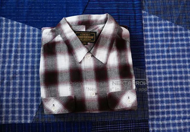 Neighborhood Neighborhood Ombre Plaid Short Sleeve Shirt - Kimura Takuy Size US L / EU 52-54 / 3 - 3 Thumbnail