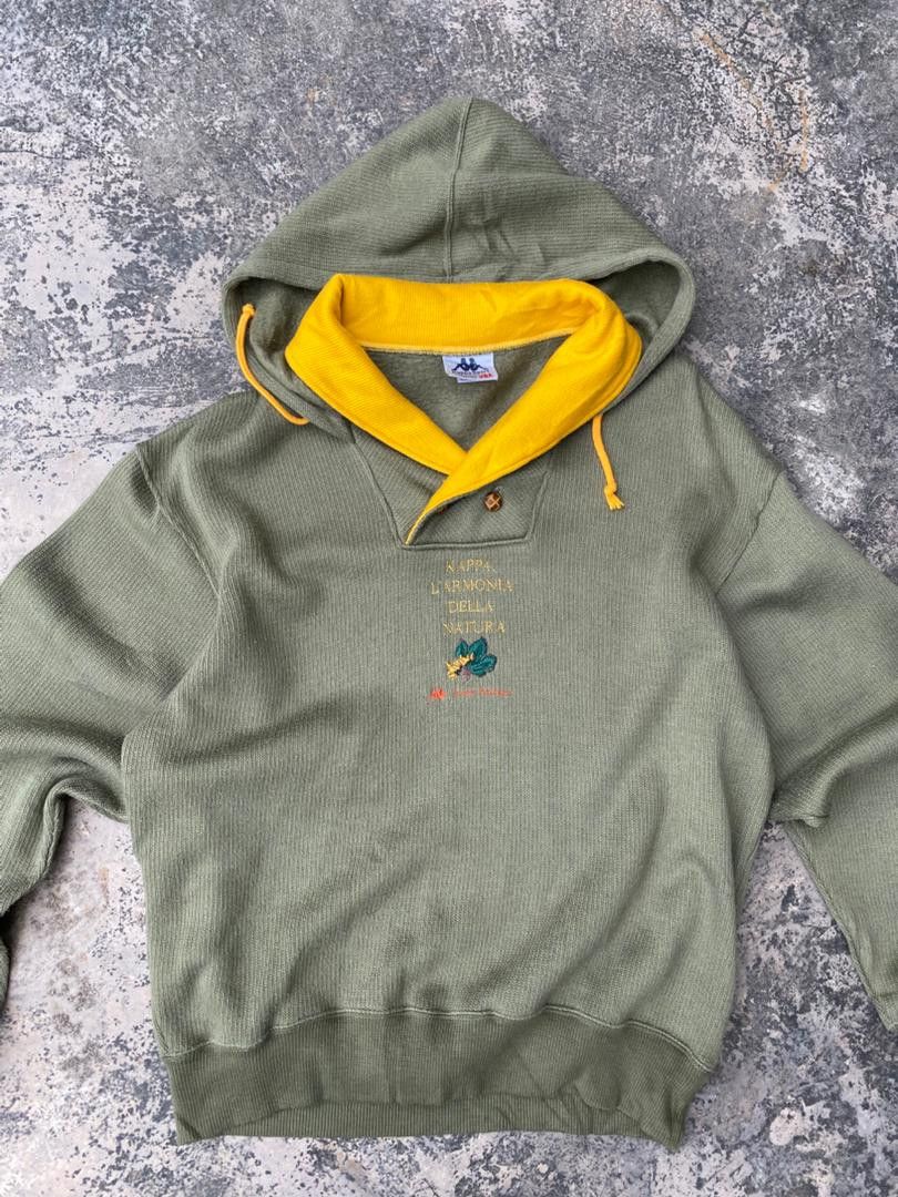 Vintage 90s💥Kappa Larmonia Della Natura sweater Hoodies Size US M / EU 48-50 / 2 - 2 Thumbnail