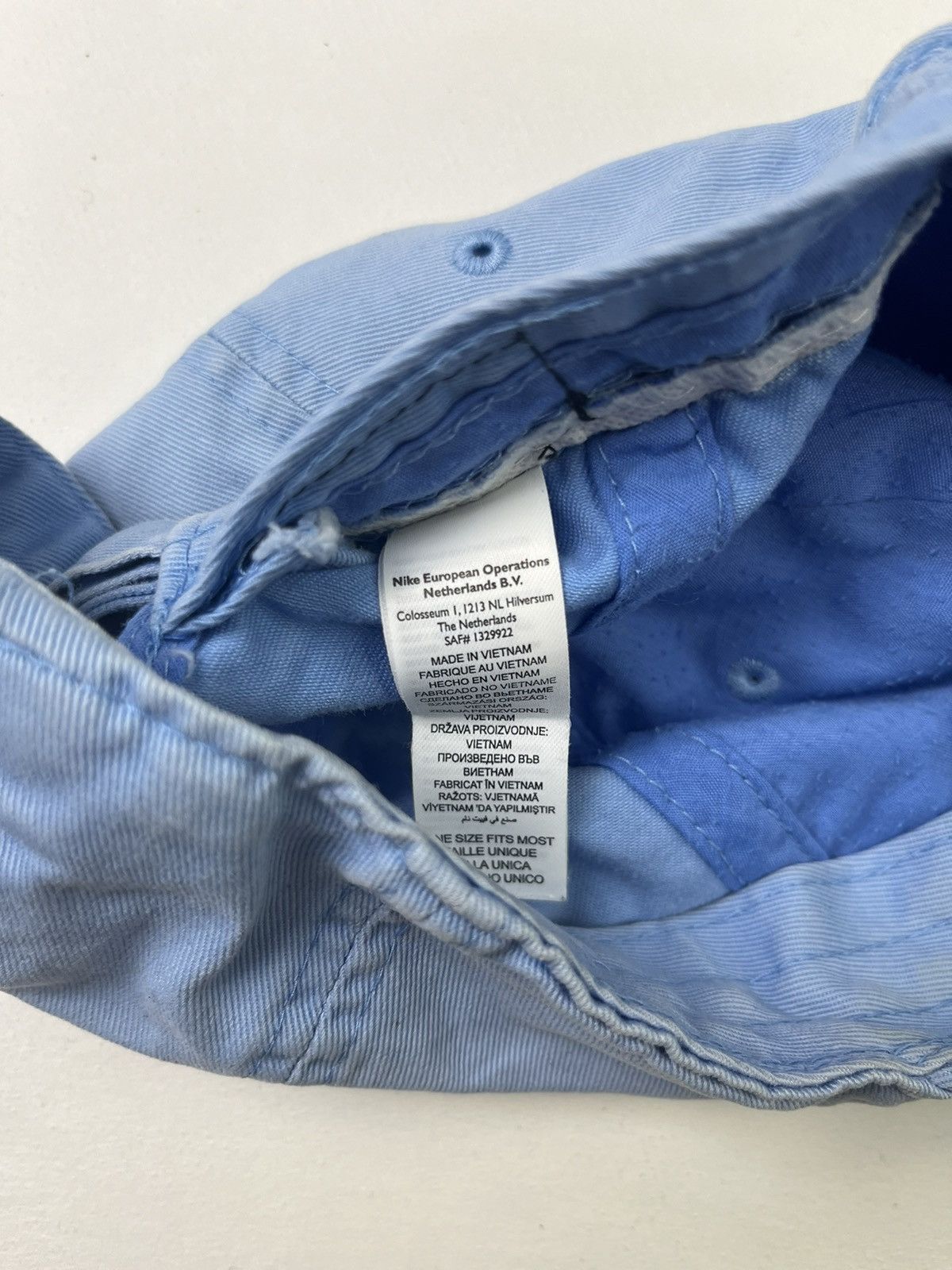 Nike × Vintage Nike Vintage y2k Swoosh Cap Size ONE SIZE - 5 Thumbnail