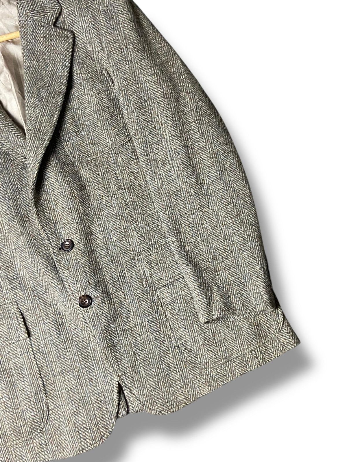 Harris Tweed Vintage HARRIS TWEED Wool Blazer (139) Size US XXS / EU 40 - 6 Thumbnail