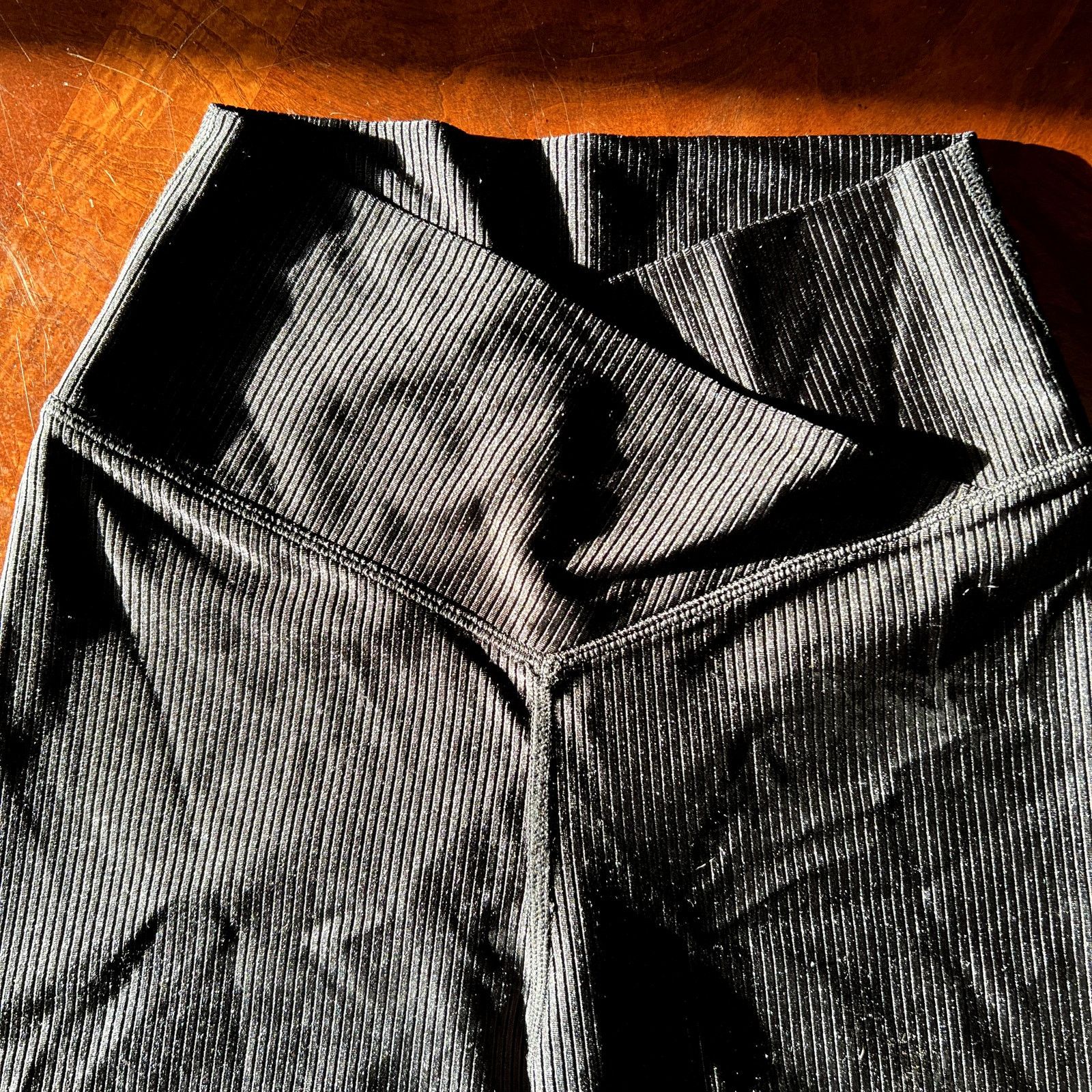 American Eagle Outfitters Ribbed Biker Shorts Size 28" / US 6 / IT 42 - 2 Thumbnail