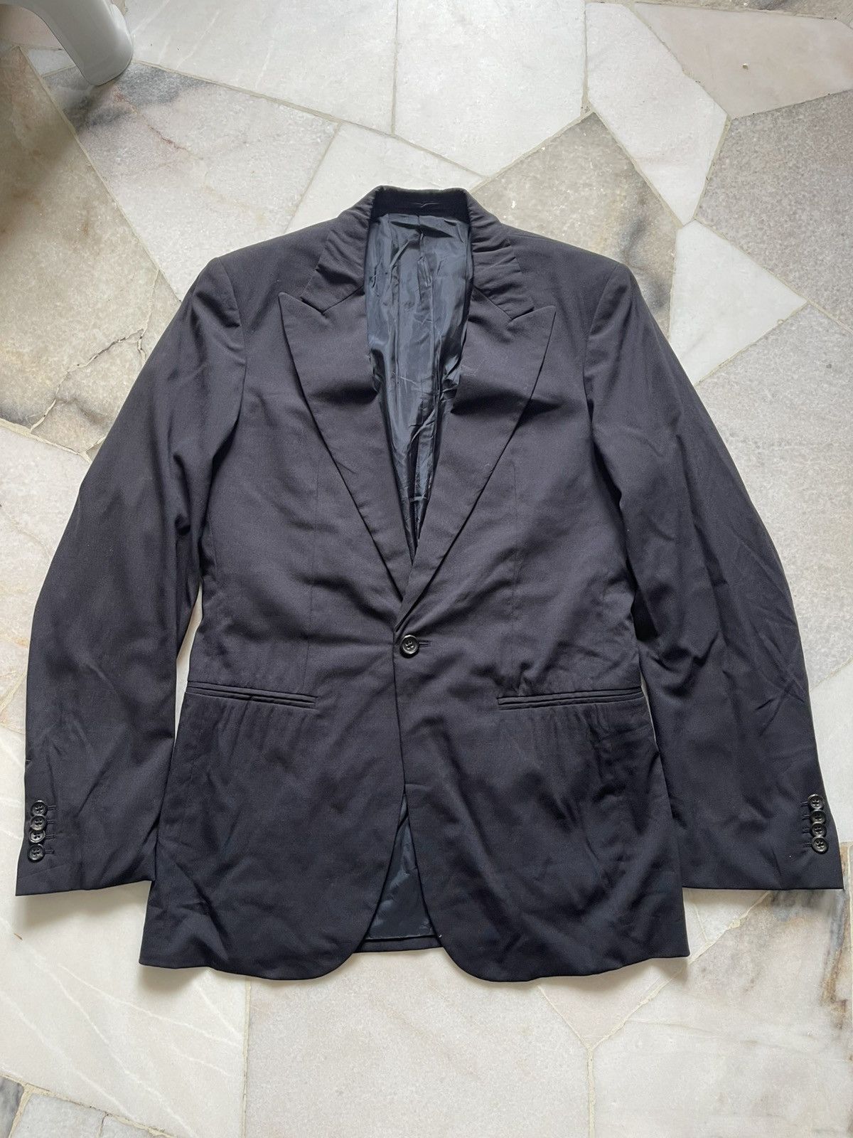 Jil Sander Jil Sander Raf Simons Era One Button Blazer 96 Size US M / EU 48-50 / 2 - 6 Thumbnail