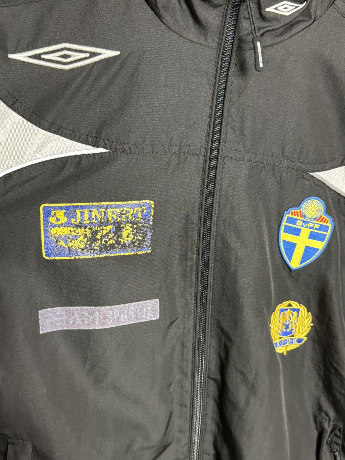 Umbro Sweden National Team Training Football Jacket Size US XS / EU 42 / 0 - 3 Thumbnail