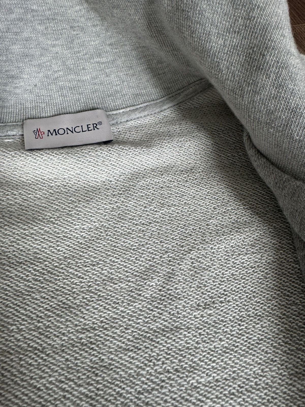 Moncler Moncler Maglia Cardigan Grey Jacket Size US L / EU 52-54 / 3 - 6 Thumbnail