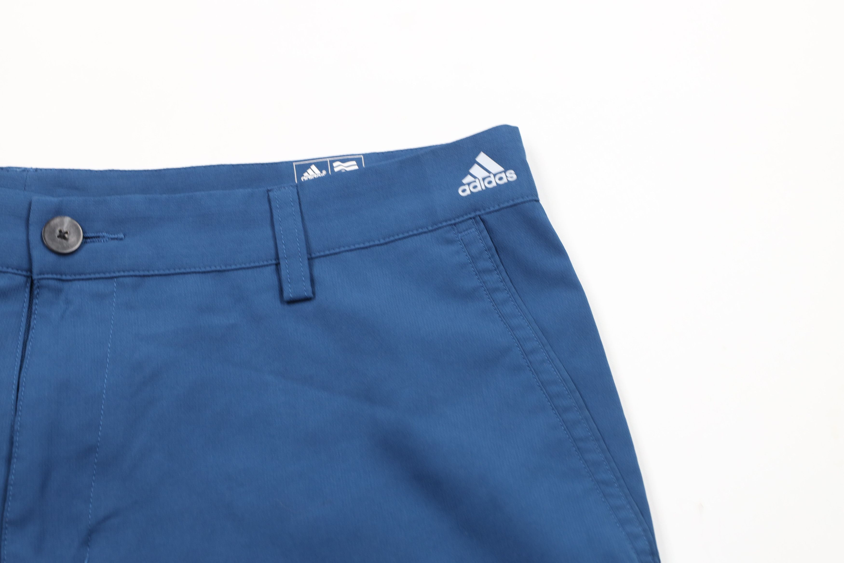Adidas × Vintage Adidas Golf Adizero Tech Golfing Chino Shorts Blue Polyester Size US 34 / EU 50 - 5 Thumbnail