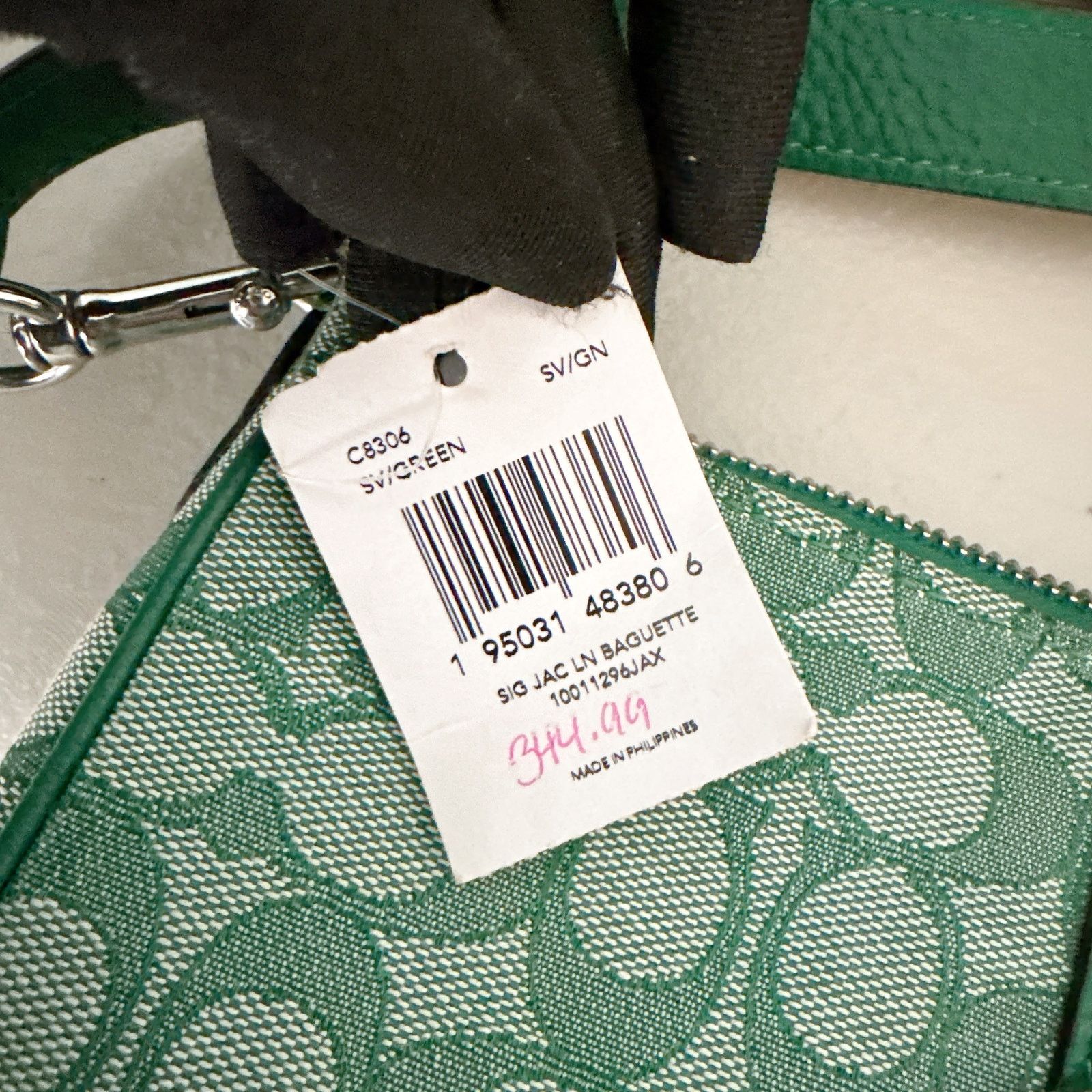 Coach Coach C8306 Lonnie Baguette crossbody In Signature Jacquard Size ONE SIZE - 7 Thumbnail