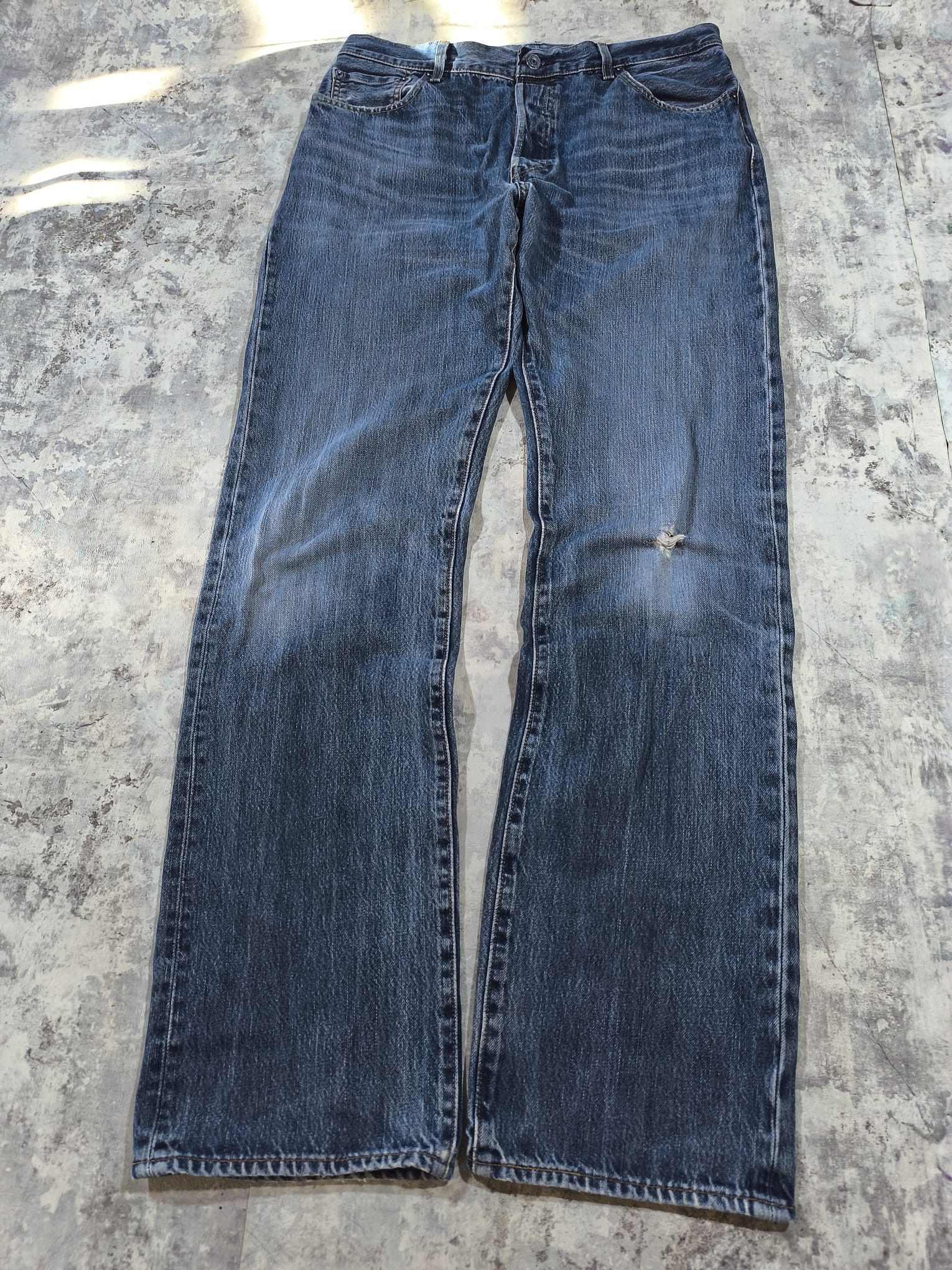 Levi's Vintage Distressed levis 501 36x36 Size US 33 - 5 Thumbnail