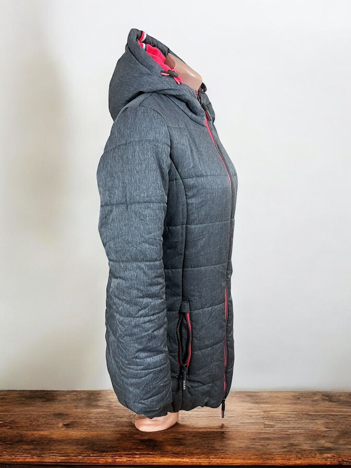 Superdry Superdry Tall Sports grey puffer jacket size M Size M / US 6-8 / IT 42-44 - 2 Thumbnail