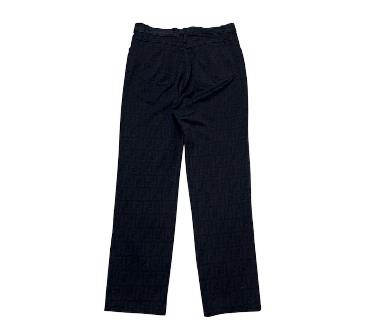 Designer × Fendi × Vintage Vintage Fendi monogram full print casual pants trousers logo Size 33" - 2 Thumbnail
