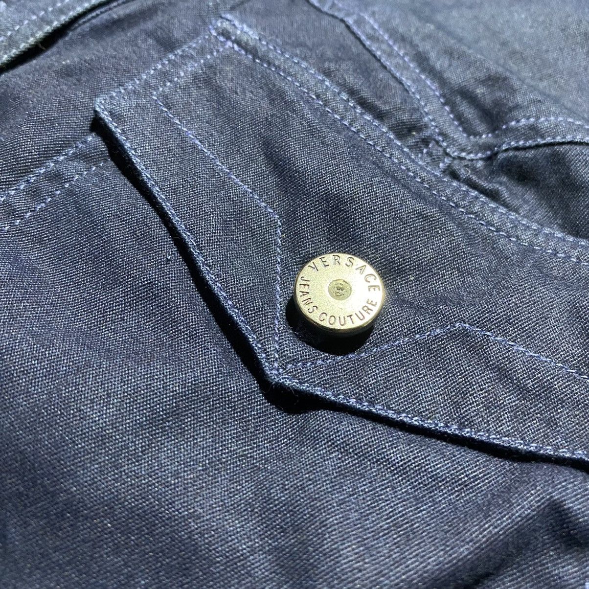 Versace Jeans Couture Indigo Versace Jeans Couture Button Up Shirt Size S / US 4 / IT 40 - 4 Thumbnail