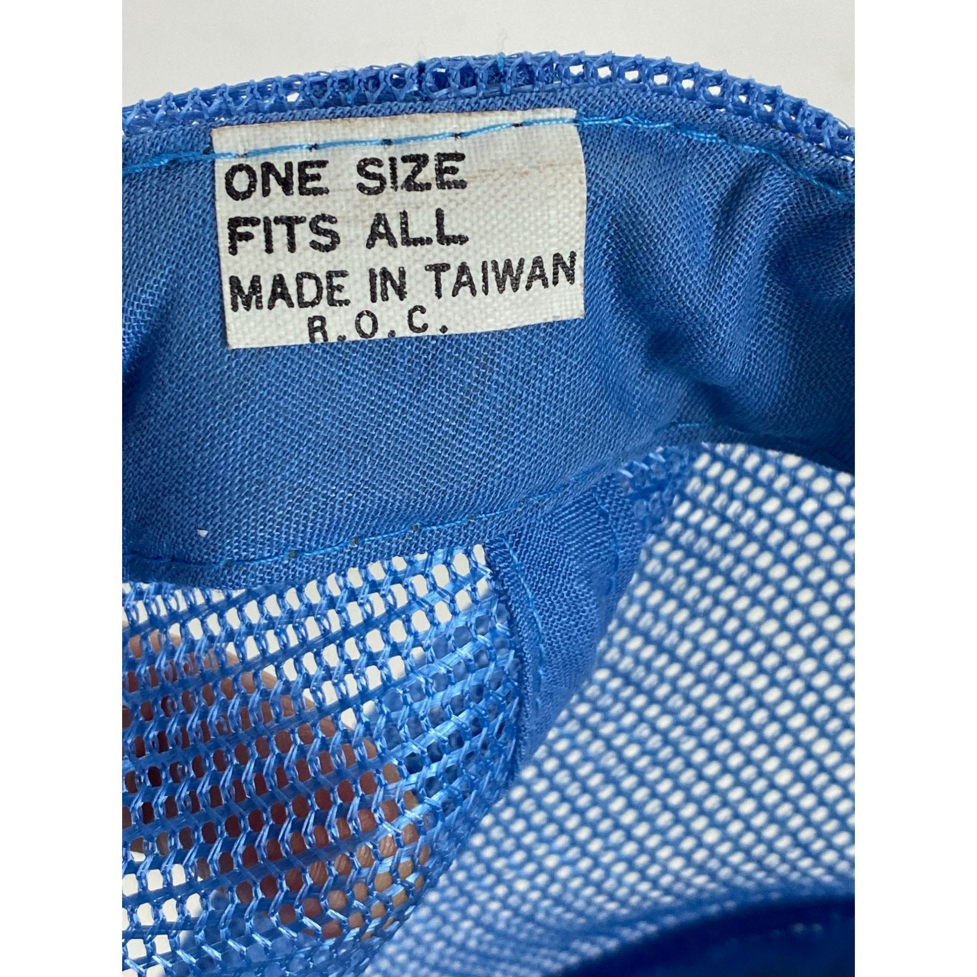Other × Vintage Vintage Nashville Patched Trucker Mesh Snapback Hat Cap Blue Size ONE SIZE - 5 Thumbnail