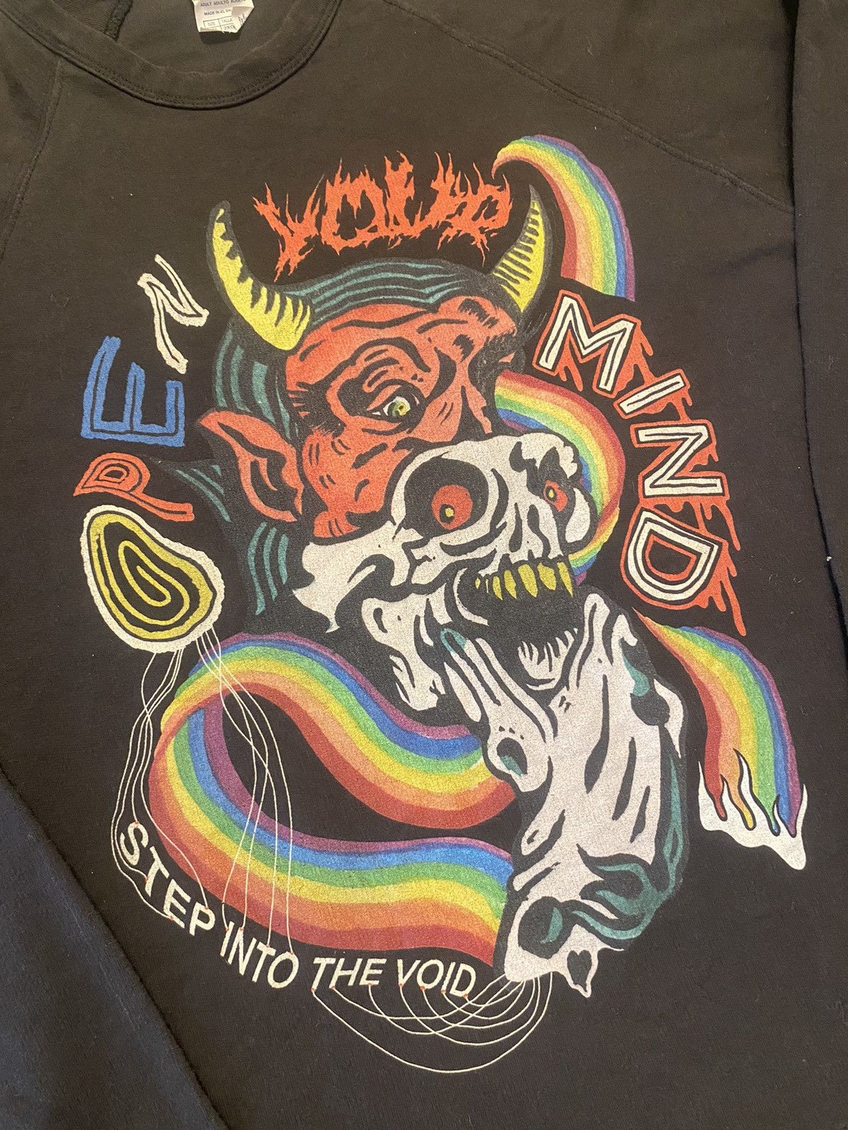 Delta × Vintage Vintage Open Your Mind Sweater Size US XXL / EU 58 / 5 - 2 Thumbnail