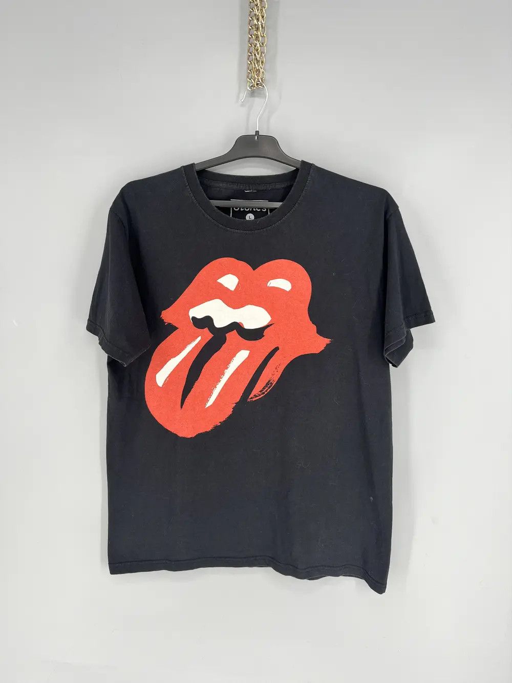 Band Tees Vintage Y2K The Rolling Stones Tee Face Print Band Tour Rock Size US M / EU 48-50 / 2 - 1 Thumbnail
