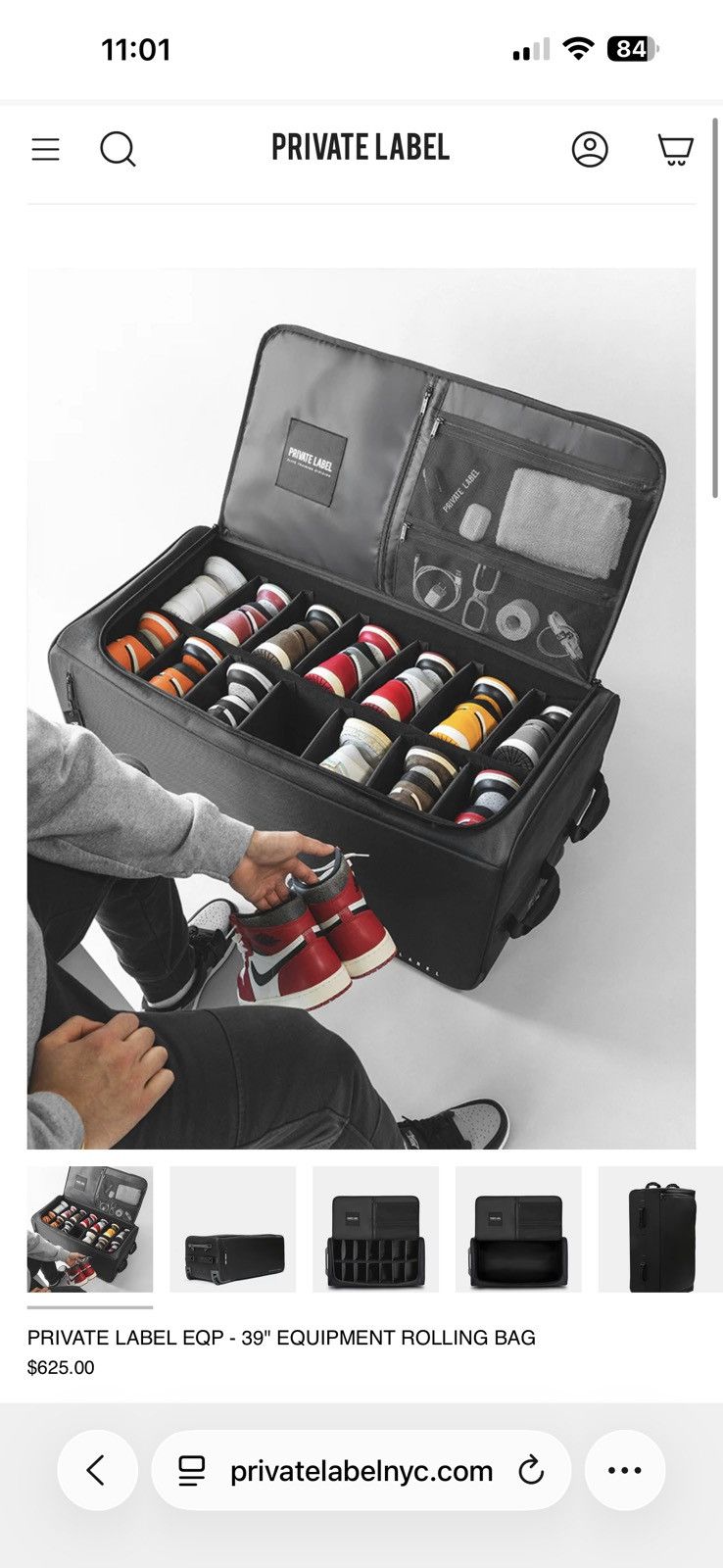 Other PRIVATE LABEL EQP - 39" EQUIPMENT ROLLING BAG Size ONE SIZE - 10 Thumbnail