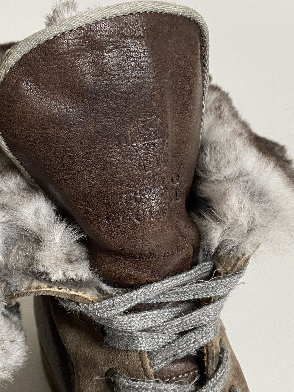 Brunello Cucinelli Brunello Cucinelli Shearling Lined Leather Winter Boots Y2k Size US 8 / IT 38 - 7 Thumbnail