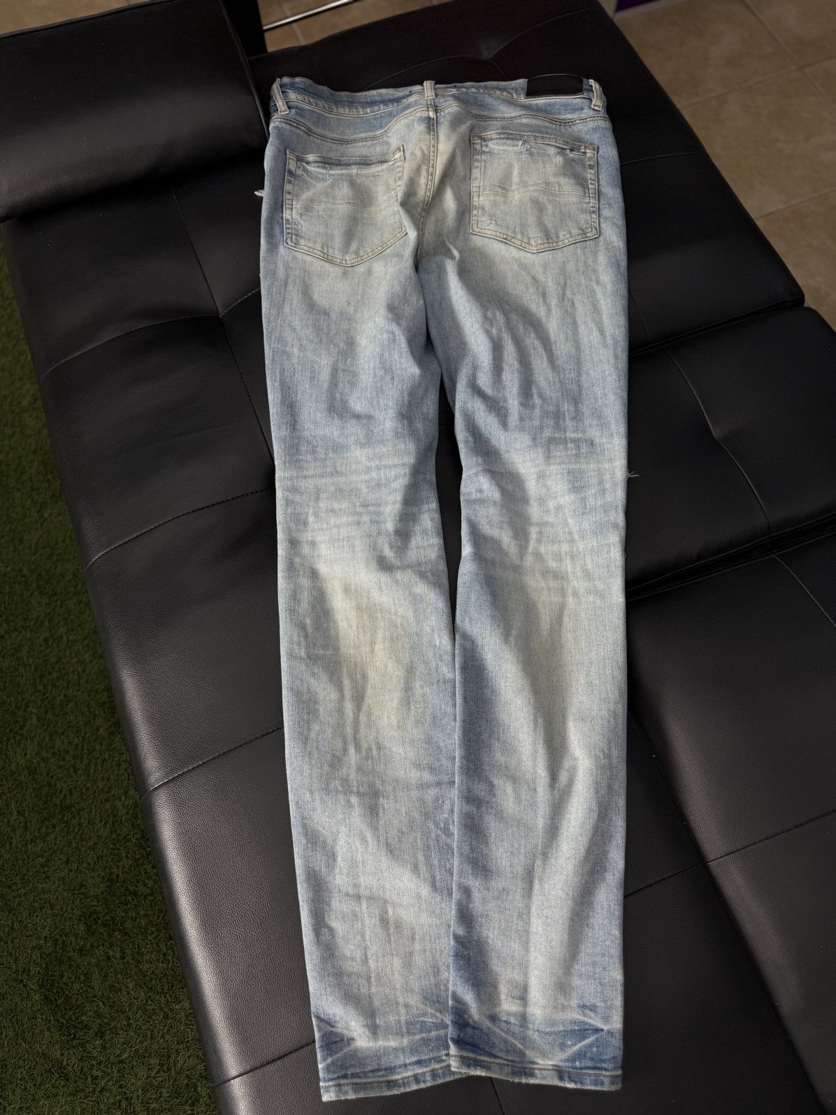 Amiri Amiri Jeans Blue Multicolored Size 36 Pre Owned🧼 Size US 36 / EU 52 - 12 Thumbnail