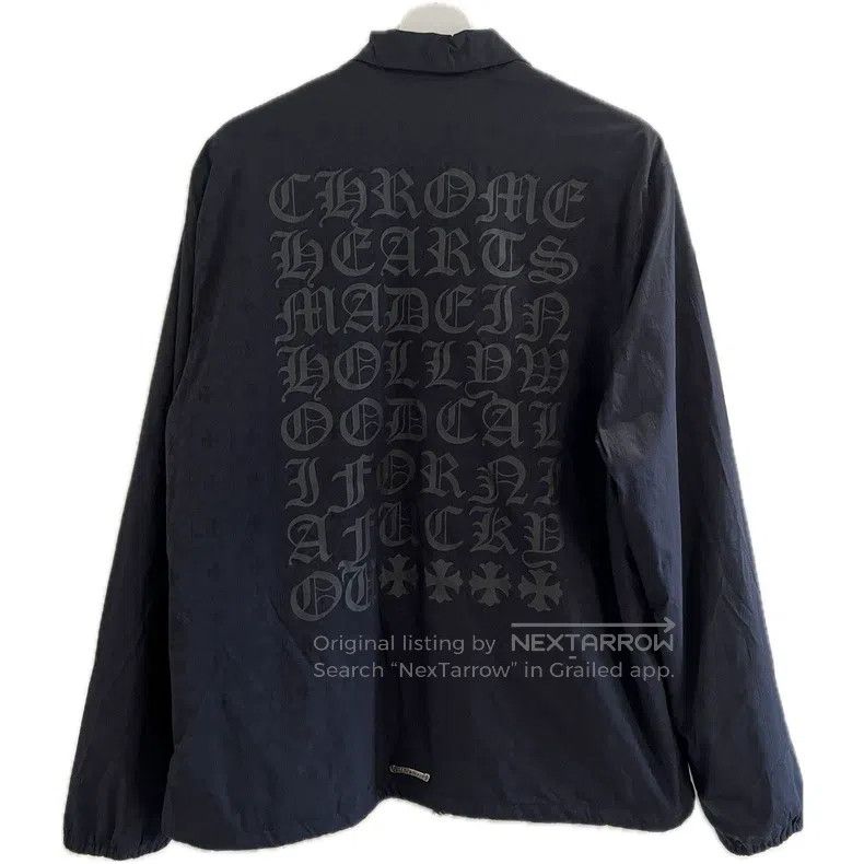 Chrome Hearts CHROME HEARTS Size XL Dark coach jacket Sanskrit jacket nyl Size US XL / EU 56 / 4 - 2 Thumbnail