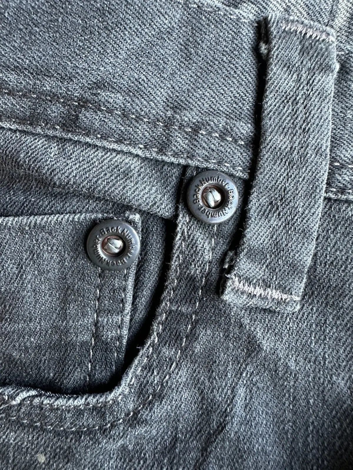 Number (N)ine GRAILS💥💥VINTAGE BACK NUMBER JEANS JAPANESE BRAND DENIM PANTS Size US 30 / EU 46 - 7 Thumbnail