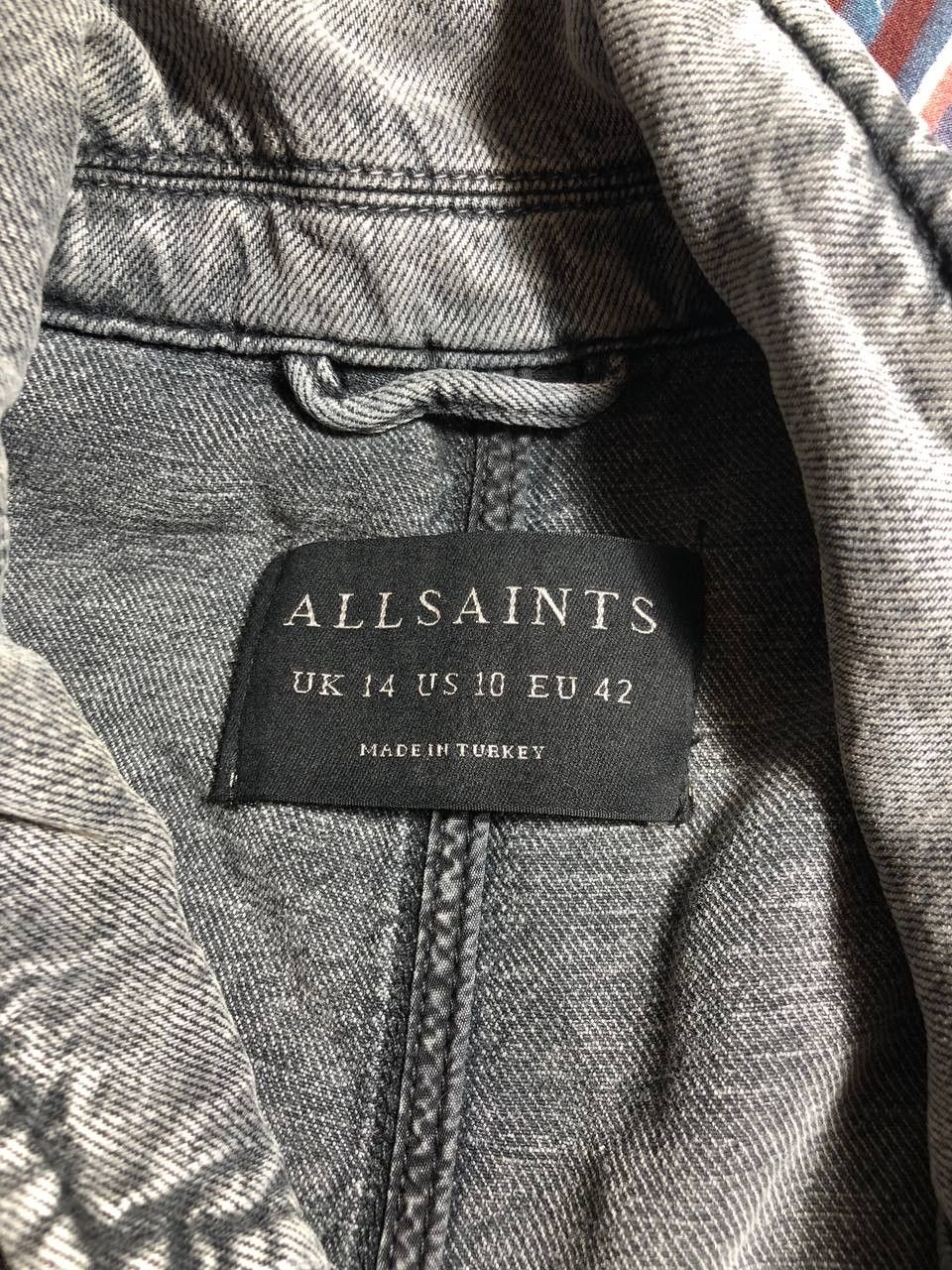 Allsaints × Vintage Vintage Avant Garde Allsaints Nylon Bomber Jacket Size US M / EU 48-50 / 2 - 2 Thumbnail