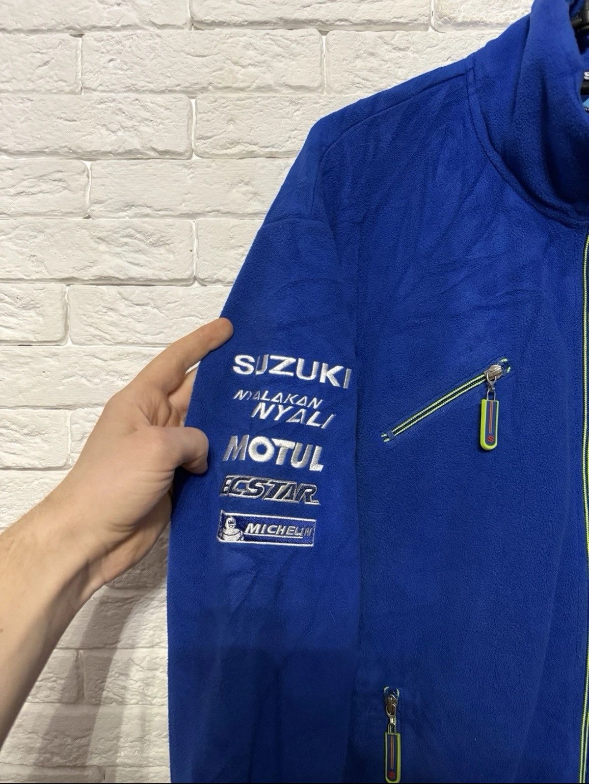 Other Vintage Suzuki Ecstar MotoGP Racing Fleece Jacket Sz M Size US M / EU 48-50 / 2 - 3 Thumbnail