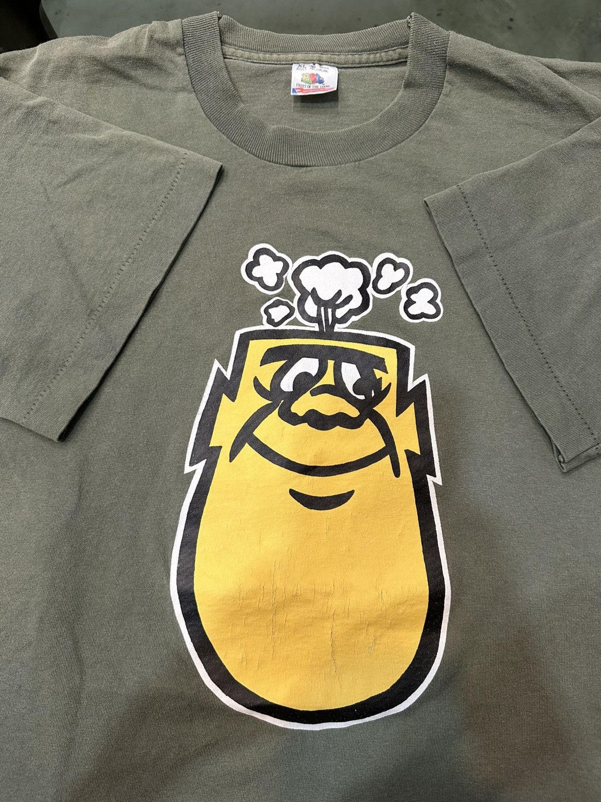 Vintage Big head Cartoon 90s Size US XL / EU 56 / 4 - 3 Thumbnail