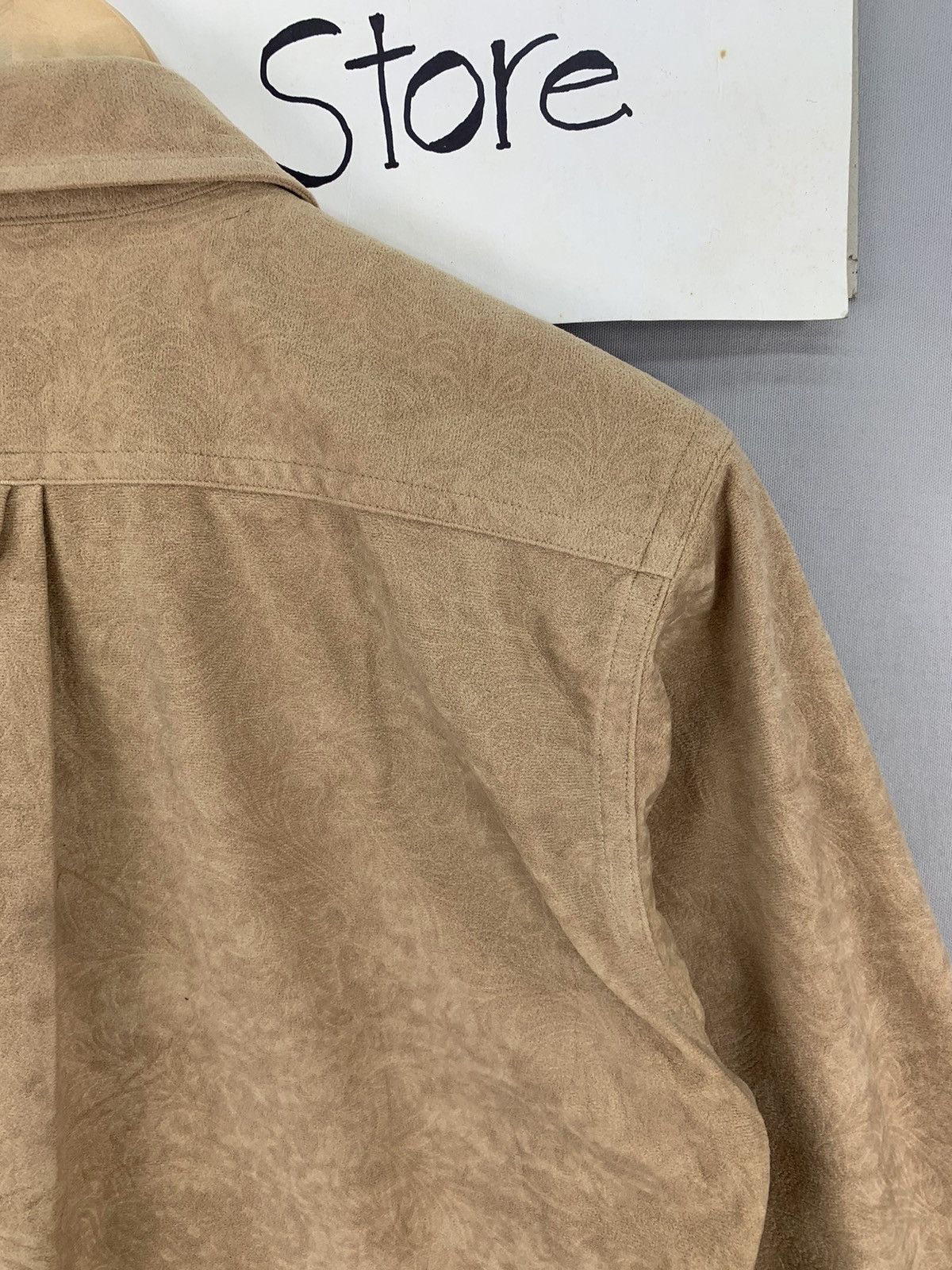Japanese Brand Vintage Flannel Faux Suede Size US S / EU 44-46 / 1 - 11 Thumbnail