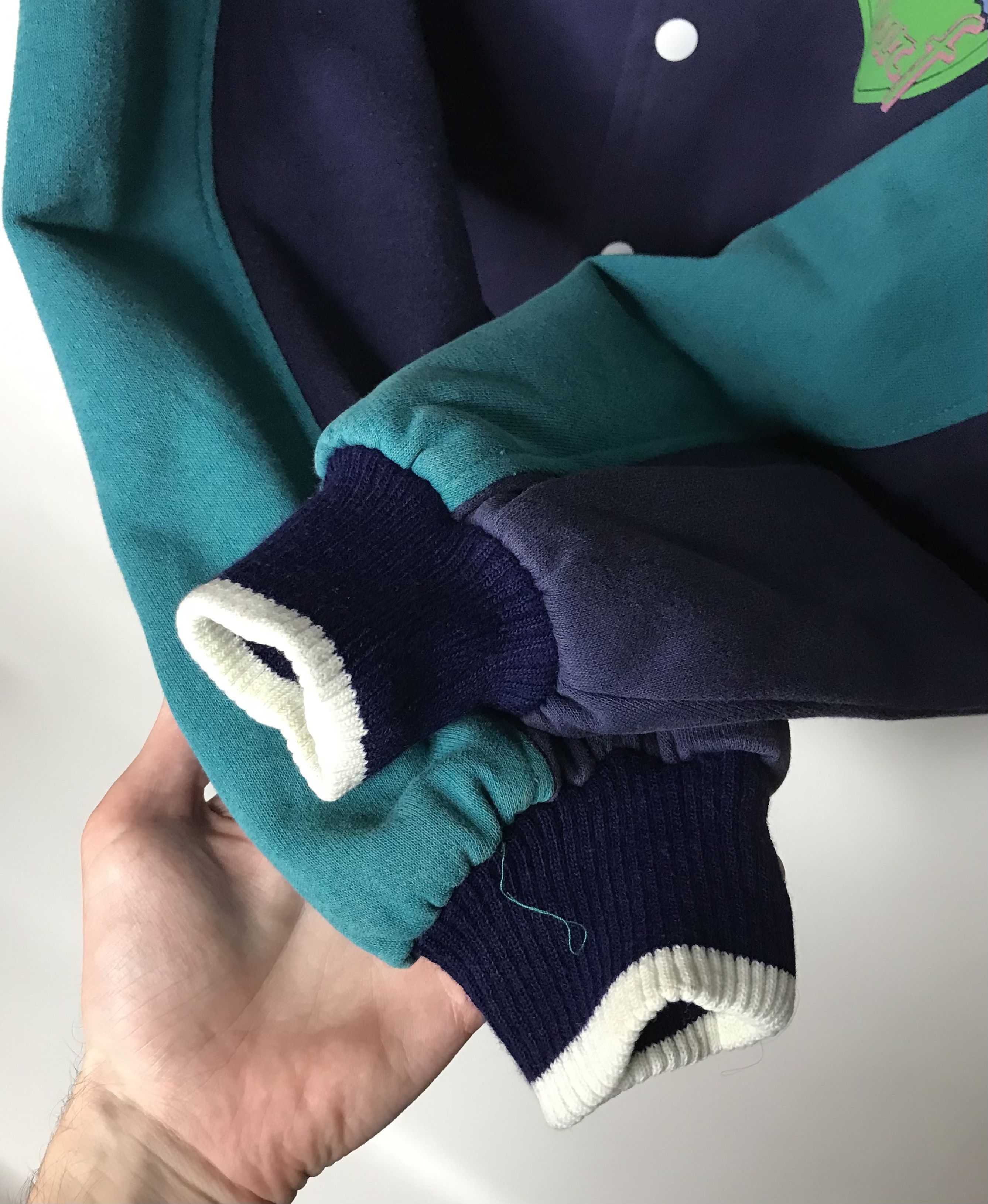 Vintage Bondi Beach Vintage Bomber Oxford Blue Surf Championship Size US L / EU 52-54 / 3 - 6 Thumbnail