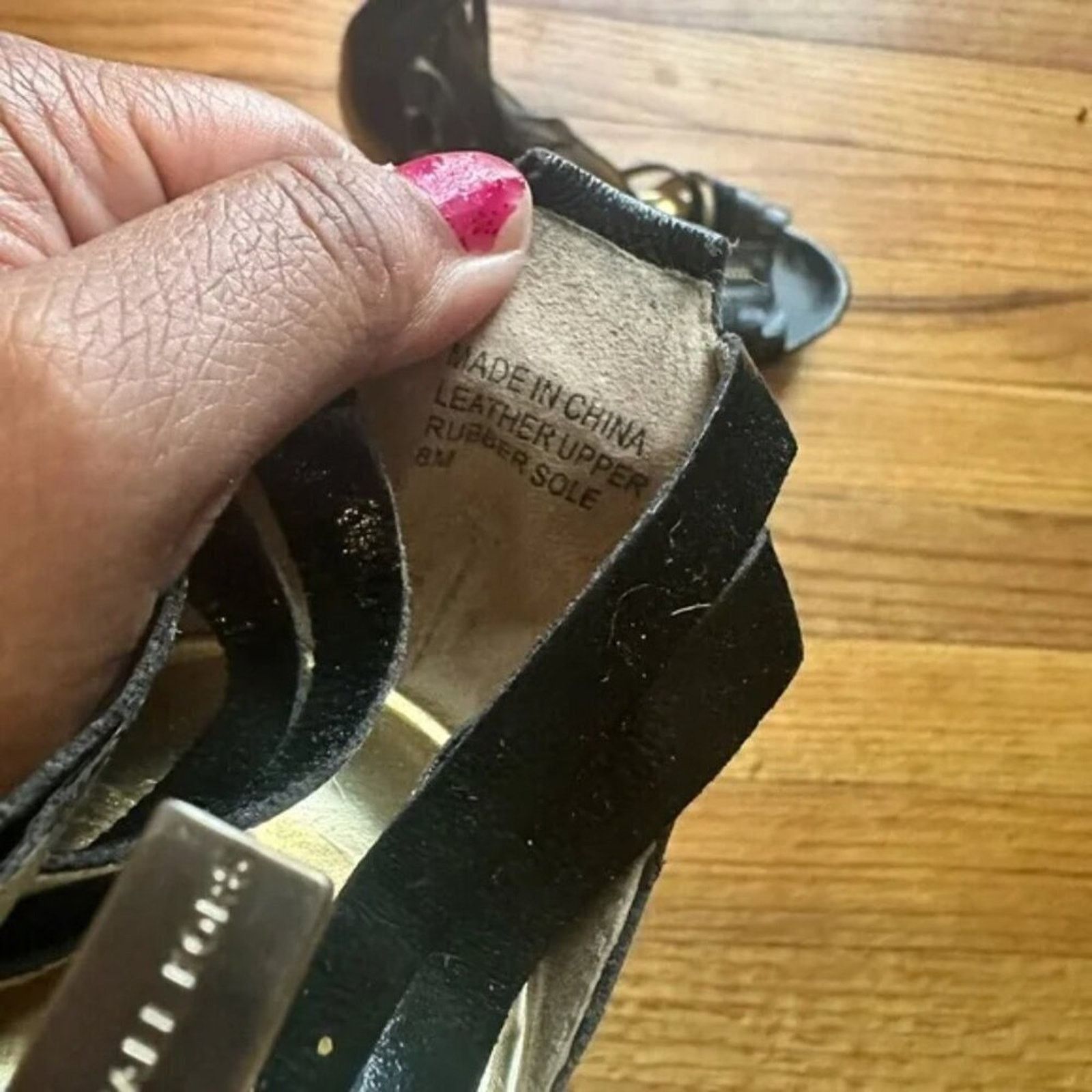 Michael Kors Michael Michael Kors Black Front Zip Heels Sz 8M Size US 8 / IT 38 - 6 Thumbnail