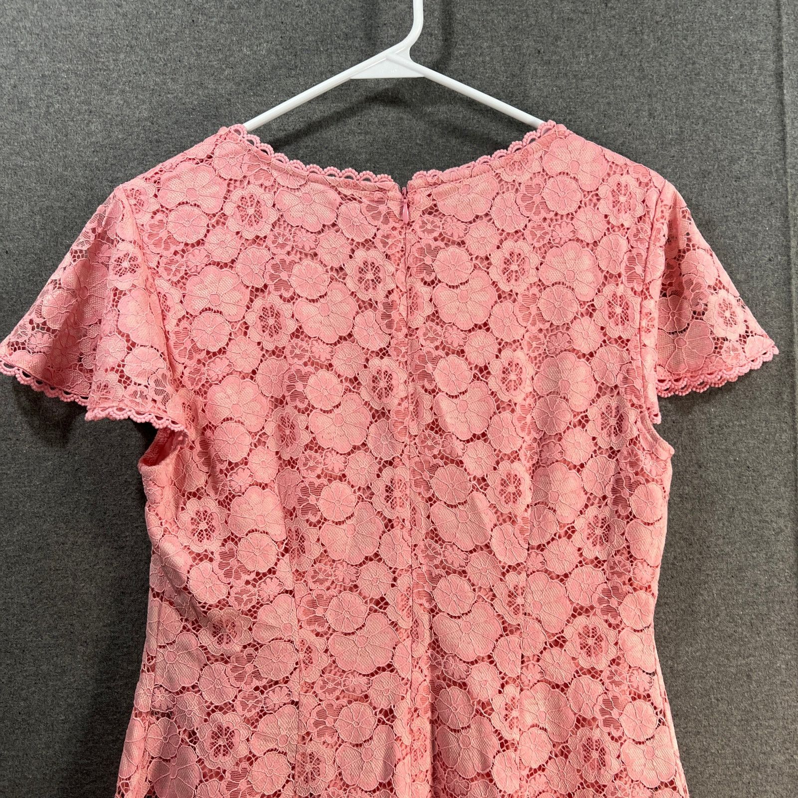 Isaac Mizrahi Isaac Mizrahi Live Regular Lace Dress with Lattice Trim Size S / US 4 / IT 40 - 14 Thumbnail
