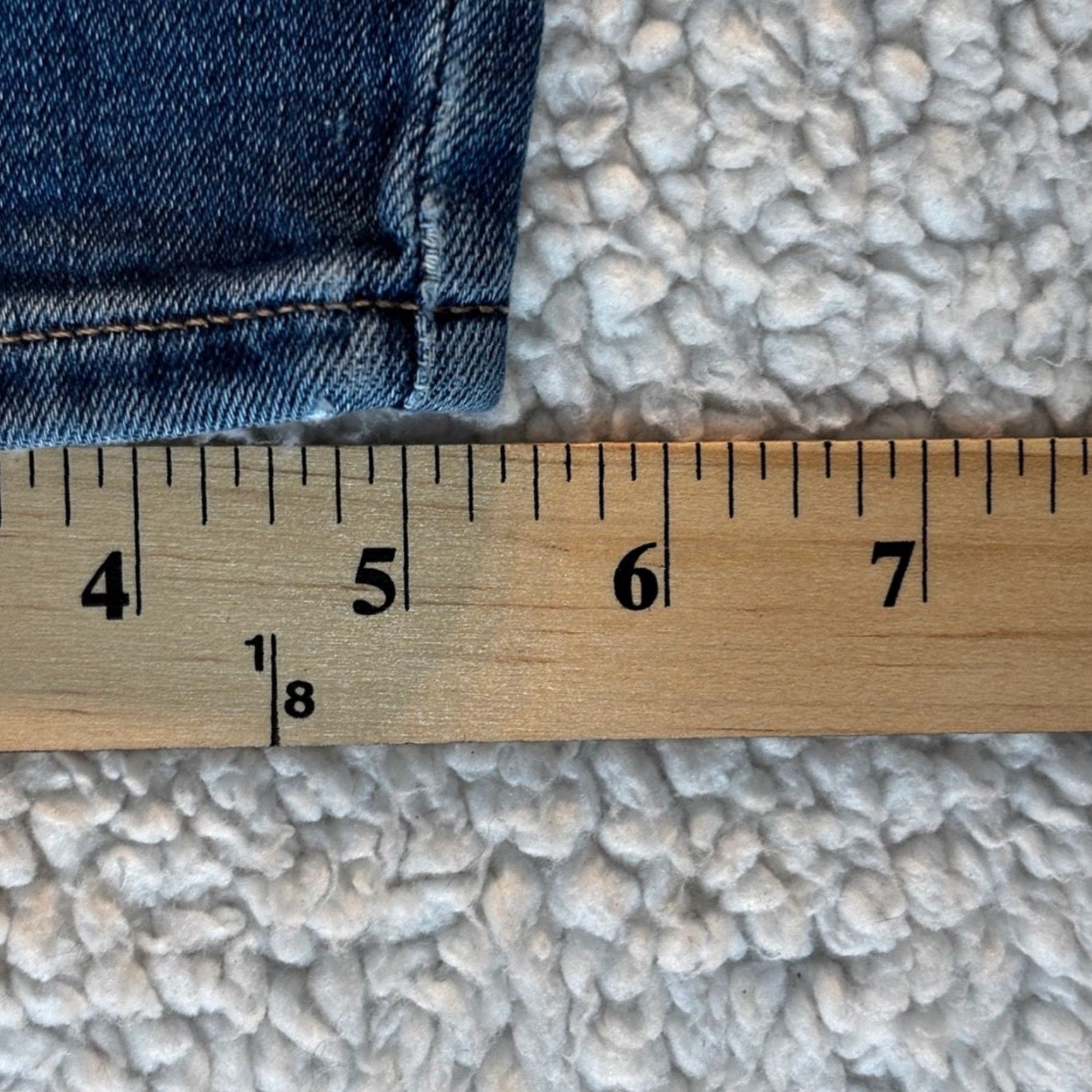 Lucky Brand Lucky Brand Jeans Leila Lake Medium Wash Orta Denim Women’s 28 Straight Jeans Made in Mexico Women’s Jeans Size 28" / US 6 / IT 42 - 4 Thumbnail