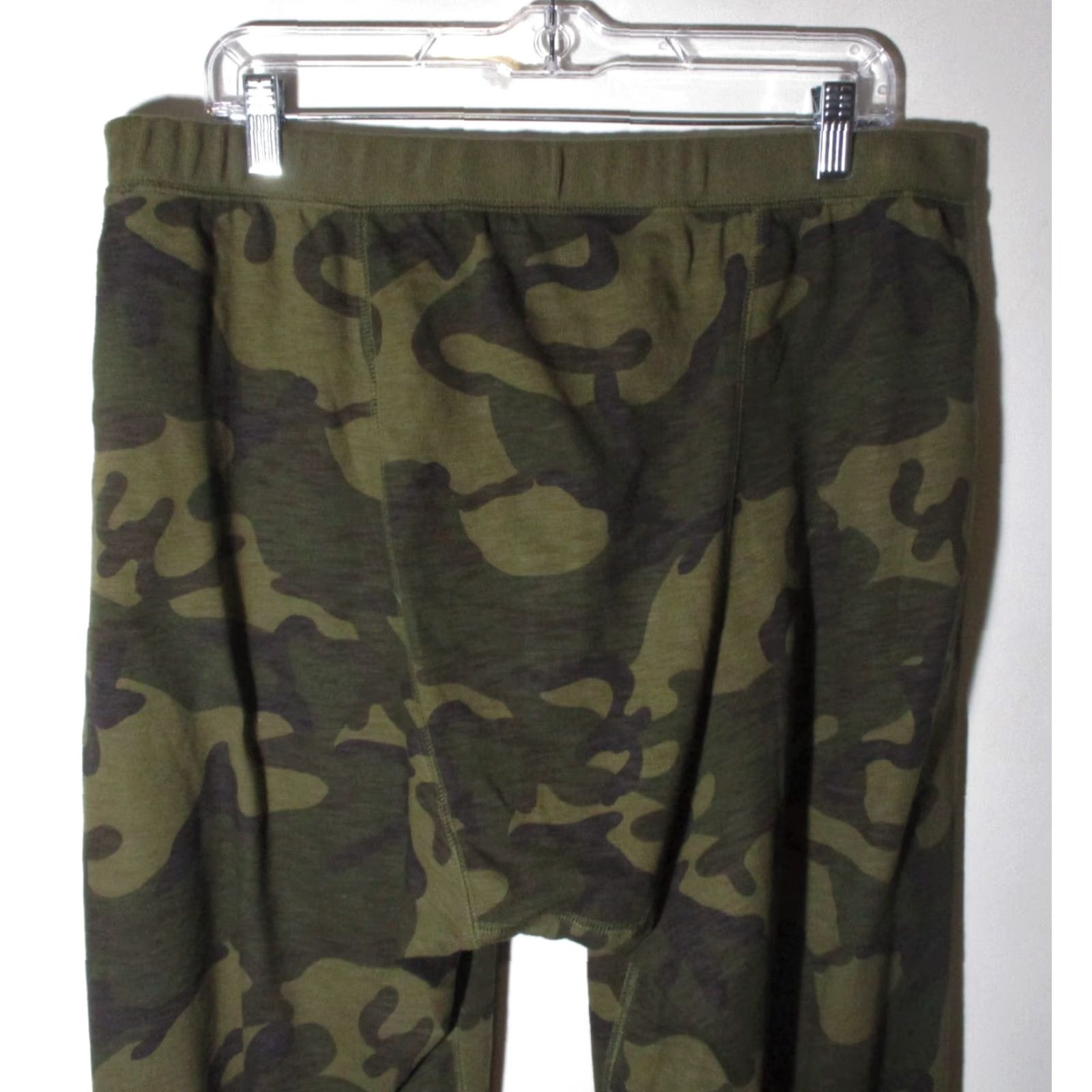 Gap GAP Camouflage Thermal Under Layer Pants XL Mens Regular 100% Cotton Green Camouflage Thermal Under Layer Pants Size US 36 / EU 52 - 4 Thumbnail