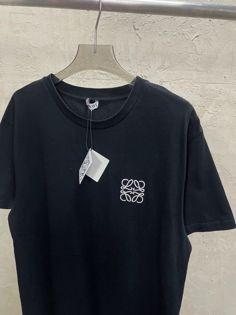 Loewe LOEWE Black classic embroidery logo short sleeve Size S / US 4 / IT 40 - 6 Thumbnail