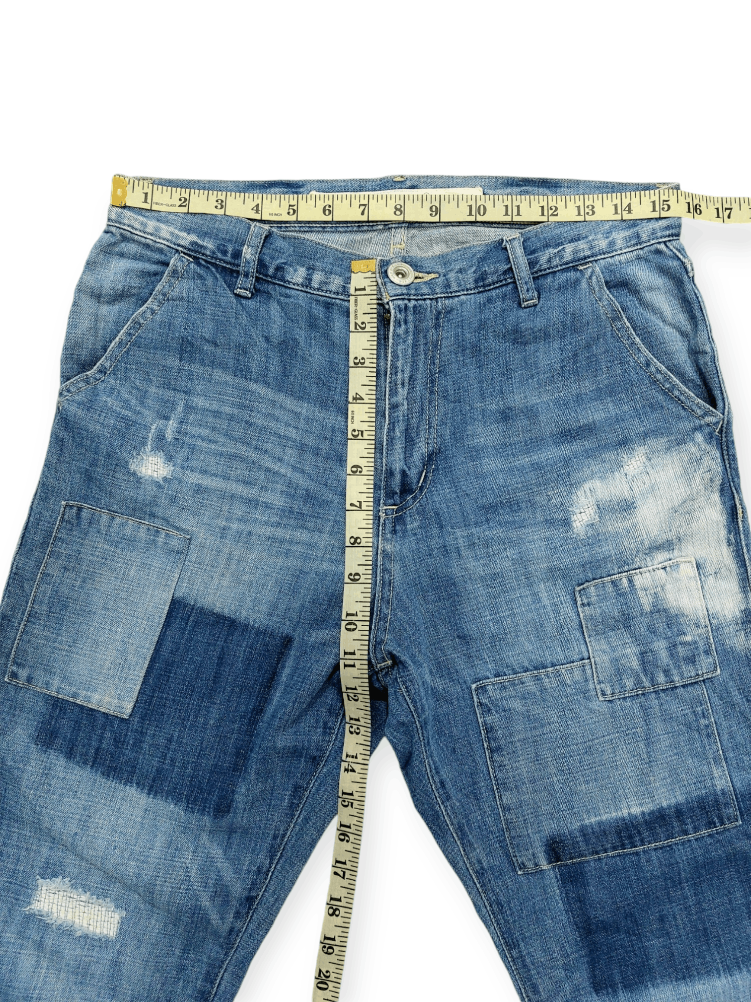 Other Japanese Niko And ... Patchwork Denim Size US 31 - 16 Thumbnail