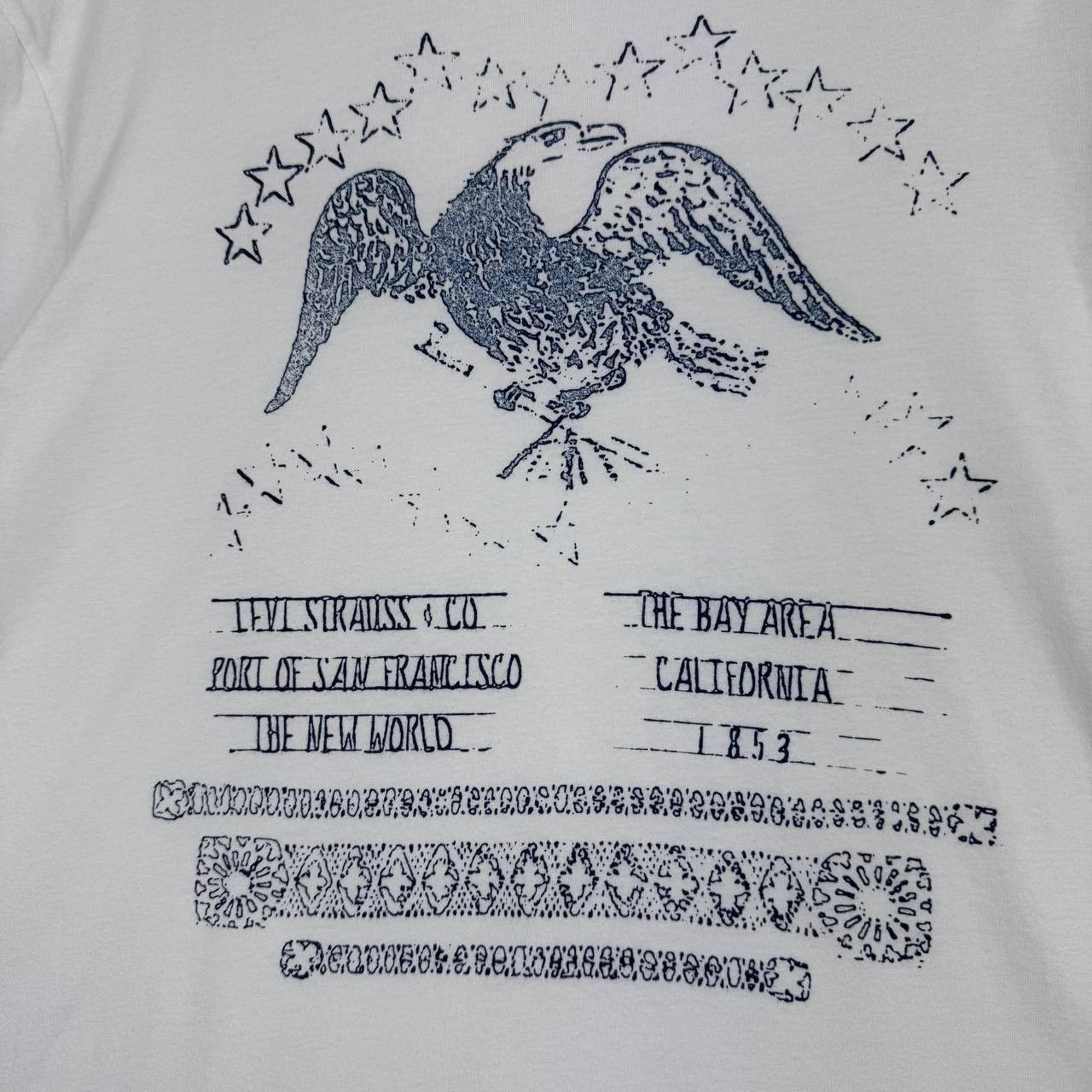 Levi's Levis Graphic T-Shirt Eagle Print Casual Streetwear Size L Size US L / EU 52-54 / 3 - 2 Thumbnail