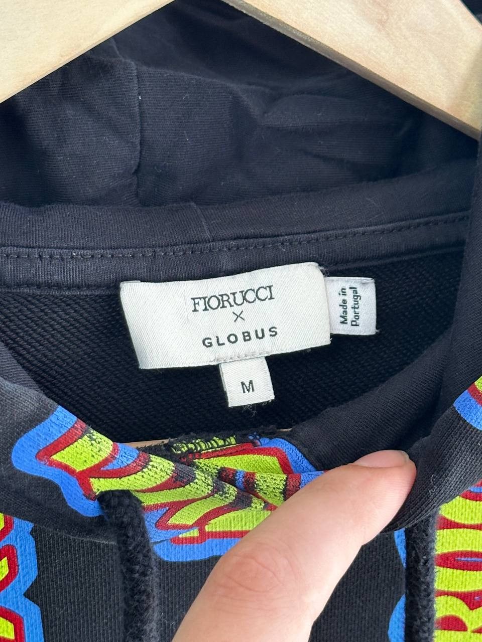 Fiorucci Fiorucci Globus AOP Logo Hoodie Made In Italy Size M / US 6-8 / IT 42-44 - 5 Thumbnail