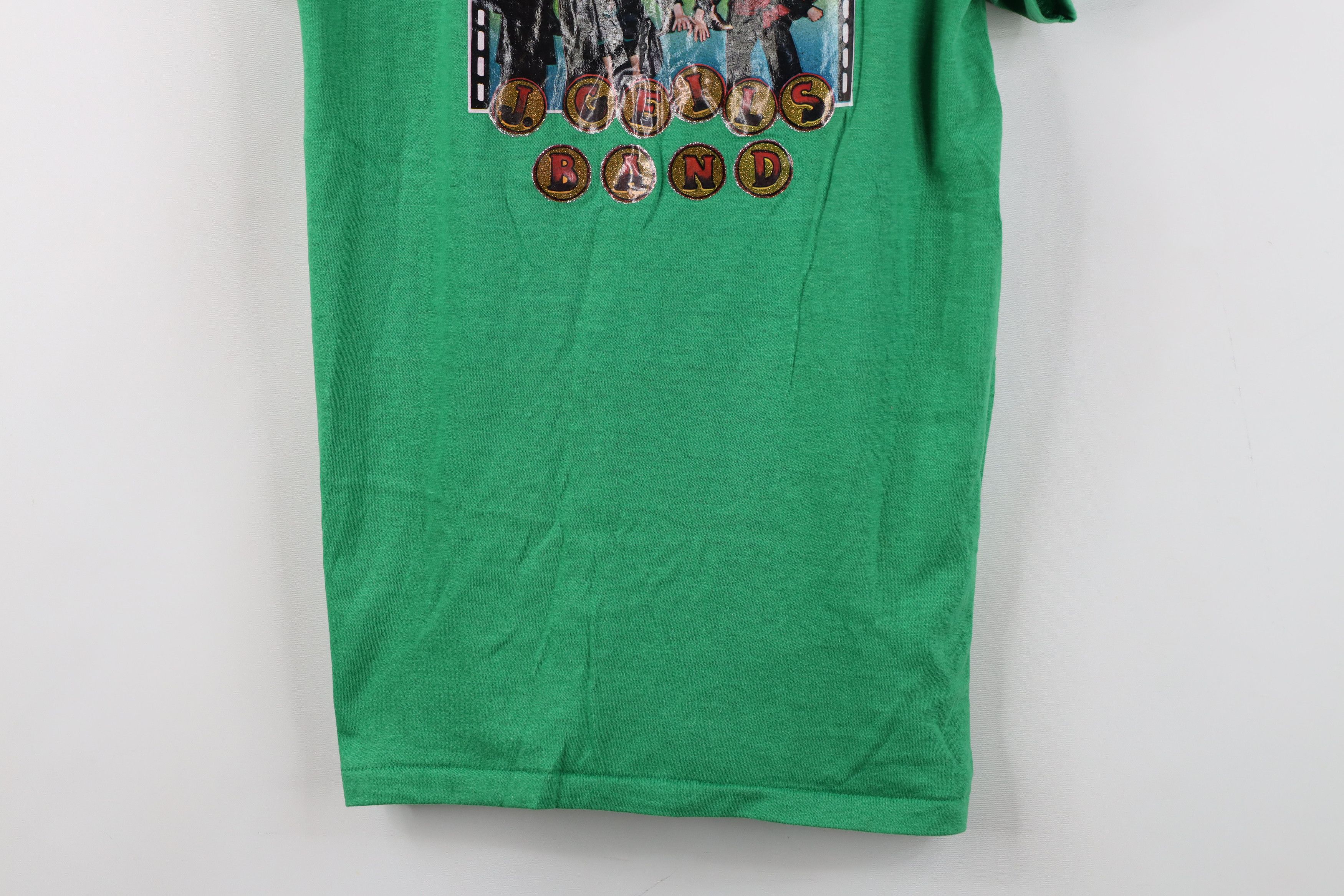 Vintage Vintage 70s 80s J Geils Band Short Sleeve T-Shirt Green USA Size US M / EU 48-50 / 2 - 3 Thumbnail