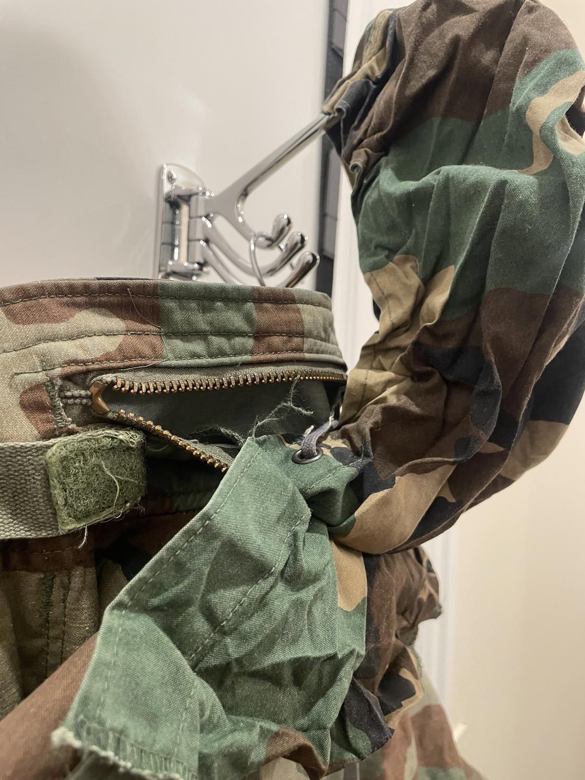Designer Vintage U.S. Army Cold Weather Field Coat | M-65 Woodland Size ONE SIZE - 7 Thumbnail