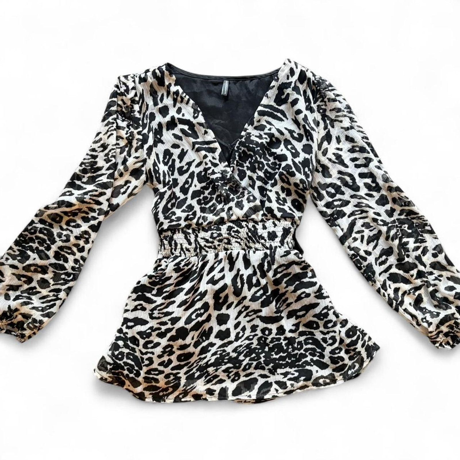 Other Leopard print long sleeve top Size M / US 6-8 / IT 42-44 - 1 Thumbnail