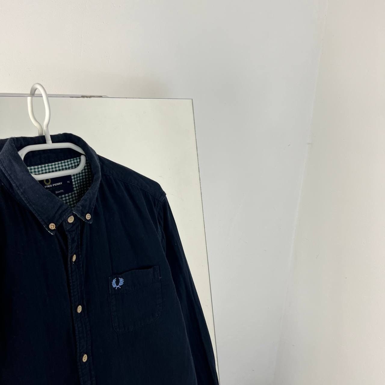 Fred Perry Vintage Y2K Fred Perry Pocket Logo Button Up Shirt Size US XL / EU 56 / 4 - 2 Thumbnail
