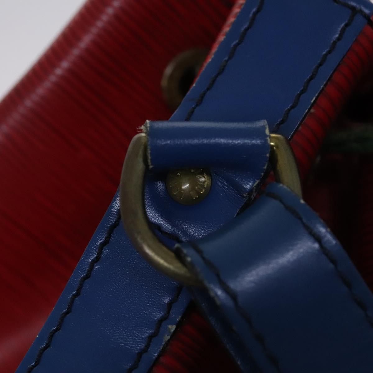 Louis Vuitton LOUIS VUITTON Epi Toriko Color Noe Bag Red Blue Green M44084 Size ONE SIZE - 9 Thumbnail