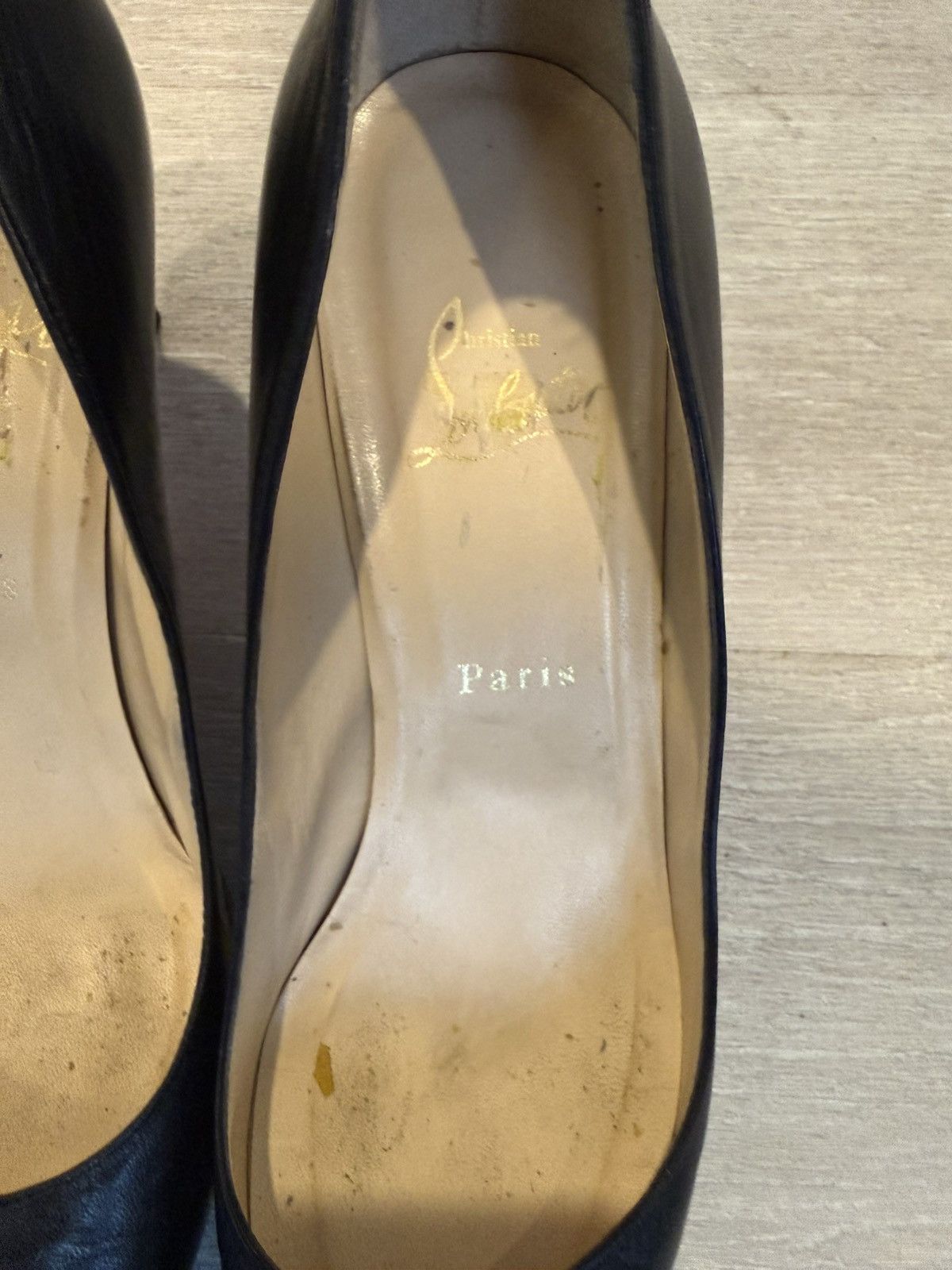 Christian Louboutin CHRISTIAN LOUBOUTIN 85mm Fannylove Nappa Leather Pumps Size US 10.5 / IT 40.5 - 3 Thumbnail