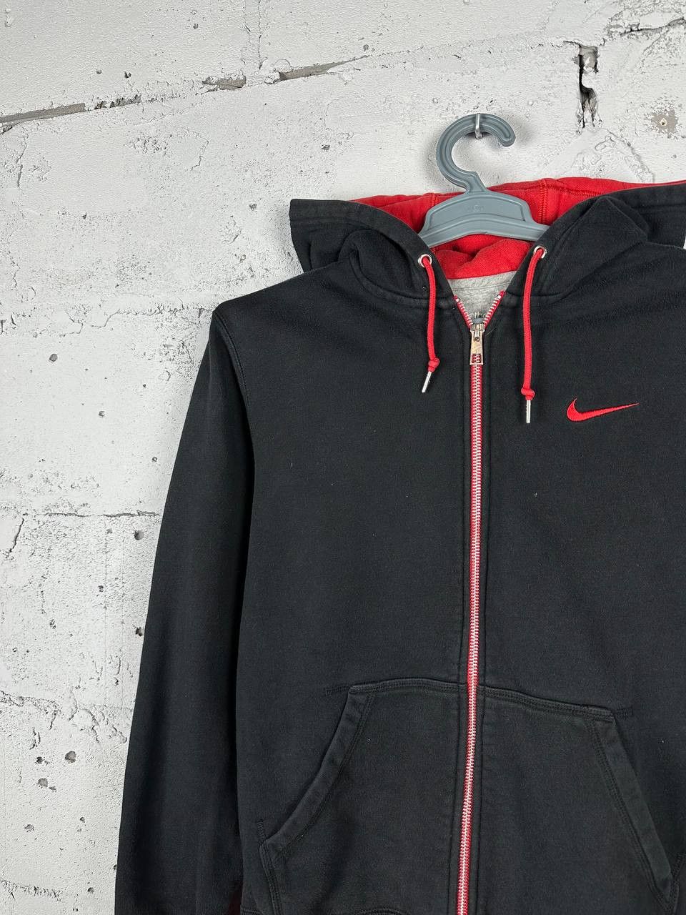 Nike × Vintage NIKE VINTAGE CENTER LOGO OVERSIZE BOXY ZIP HOODIE Size US M / EU 48-50 / 2 - 3 Thumbnail