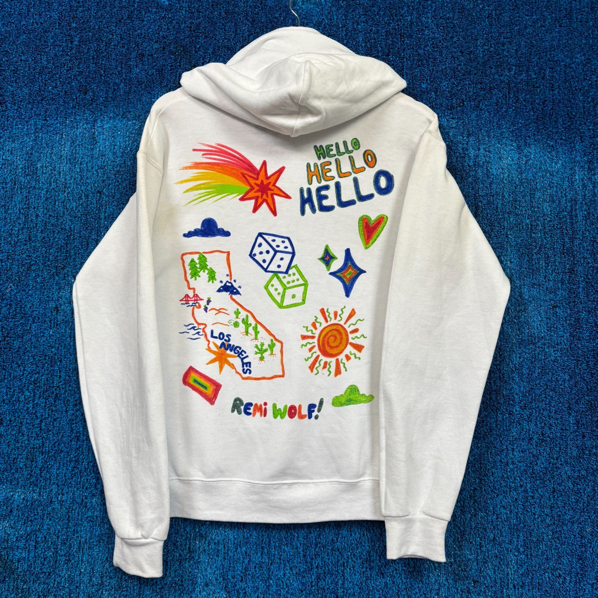 Other Remi Wolf Hello Hello Doodle Art Hello We Love Dogs Hoodie S Size US S / EU 44-46 / 1 - 2 Thumbnail
