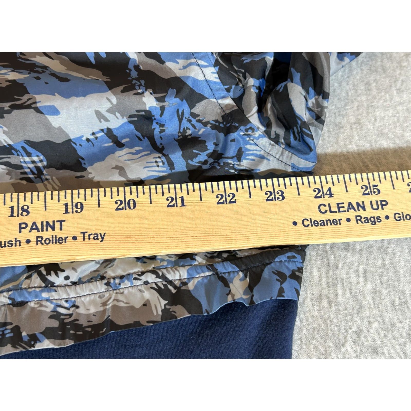 Under Armour Under Armour Hoodie Men 2XL Blue Camo 1/4 Zip Pullover Wind Anorak Jacket UA XXL Size US XXL / EU 58 / 5 - 3 Thumbnail