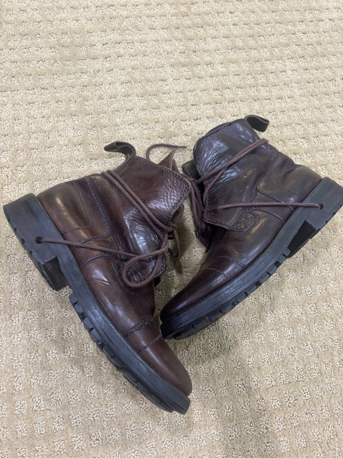 DIRK BIKKEMBERGS 96S/S leather jk 50