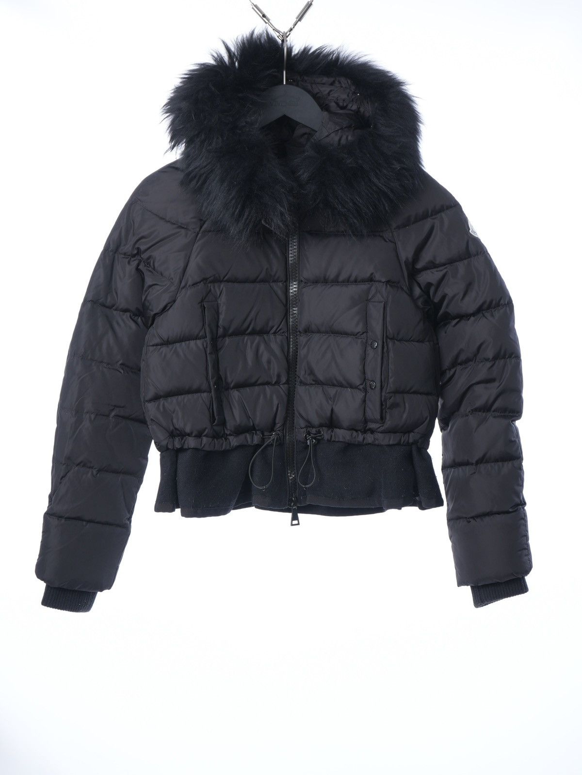 Moncler MONCLER “Veanne Giubbotto Fur down jacket sz 1 Size S / US 4 / IT 40 - 1 Thumbnail