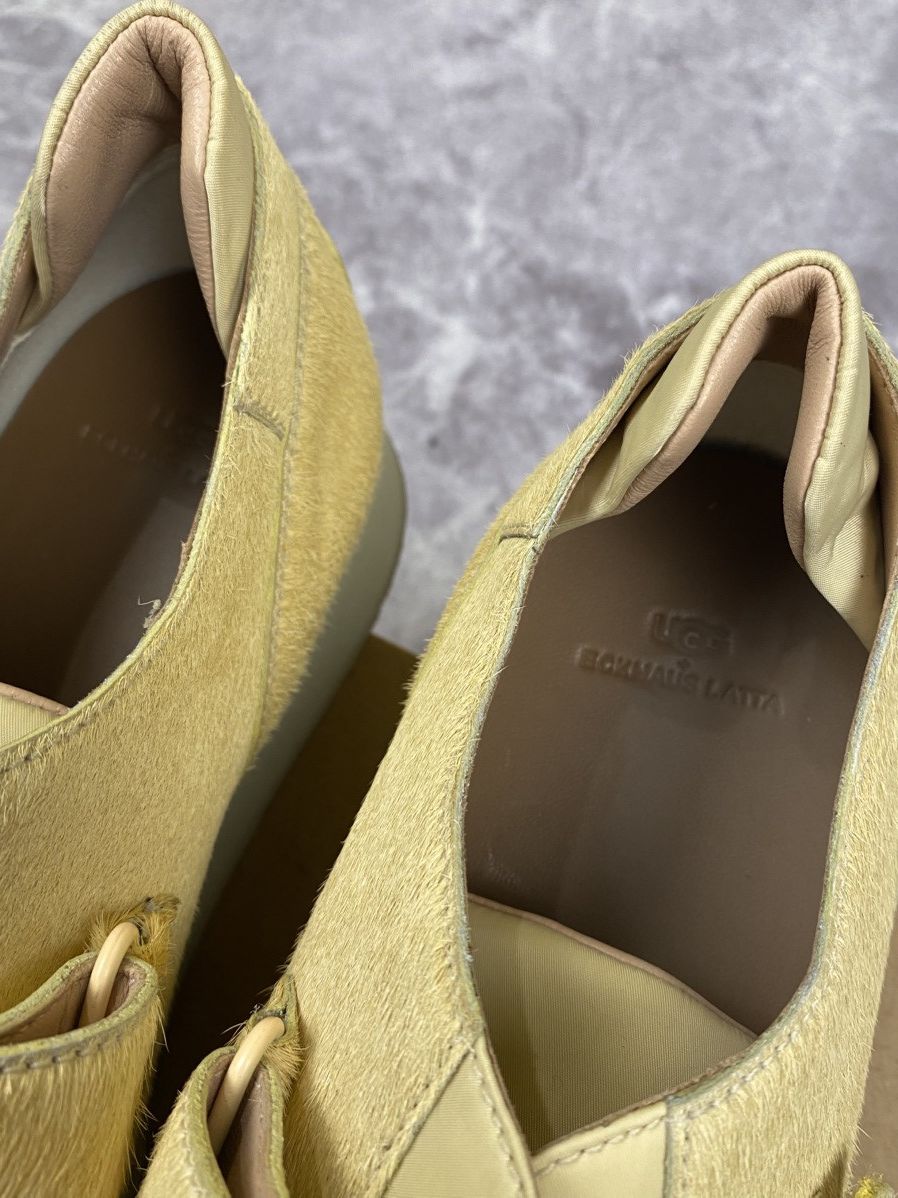 Eckhaus Latta Ugg X Eghaus Latta Square Toe Fur Low Top Sneakers 10.5 Size US 11.5 / EU 44-45 - 4 Thumbnail