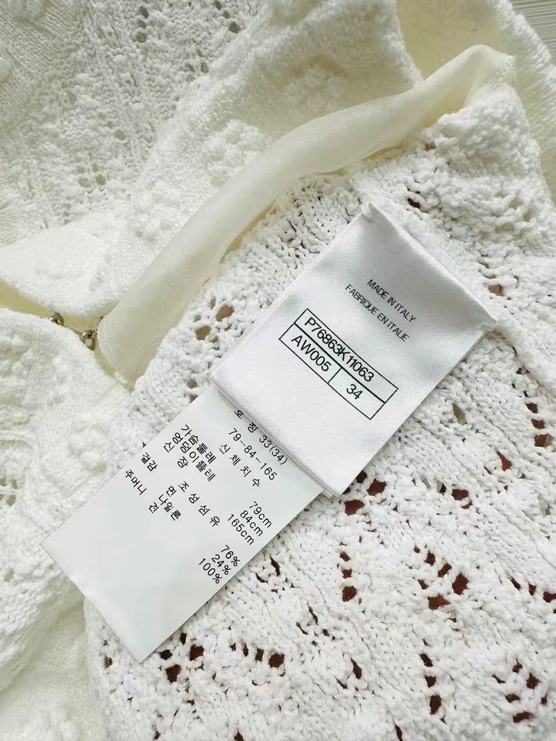 Chanel Chanel 24p three-dimensional camellia braided long-sleeved Size XXS / US 00 / IT 34 - 8 Thumbnail