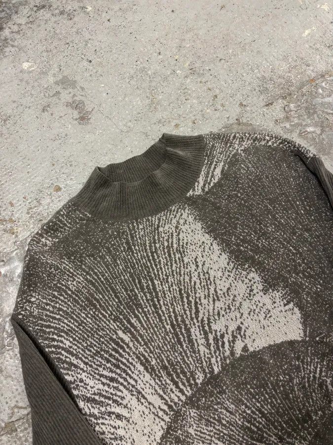 Emporio Armani SS2020 Emporio Armani Modern Contrast Grey Sweater Size US S / EU 44-46 / 1 - 5 Thumbnail